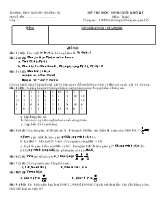 Đề thi học sinh giỏi khối 7 môn: Toán 7