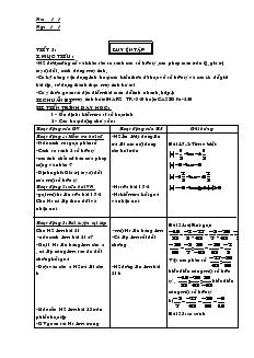 Giáo án - Đại số 7 - Chương I - Tiết 5: Luyện tập