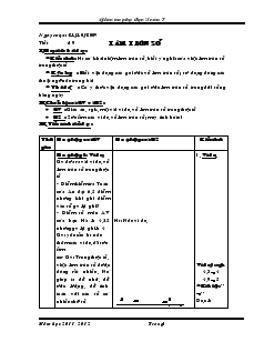 Giáo án phụ đạo Toán 7