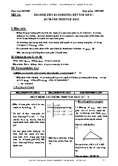 Giáo án Toán 7 - Đại số - Tiết 52, 53