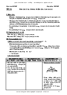 Giáo án Toán 7 - Đại số - Tiết 54, 55