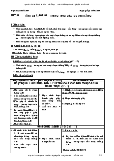 Giáo án Toán 7 - Đại số - Tiết 60, 61