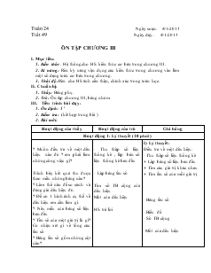 Giáo án Toán 7 - Đại số - Tuần 24