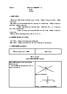 Giáo án Toán 7 - Hình học - Tiết 14, 15