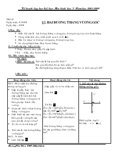 Giáo án Toán 7 - Tiết 3, 4