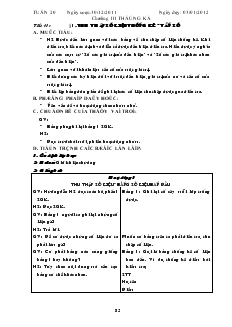 Giáo án Toán 7 - Tiết 41 đến tiết 50