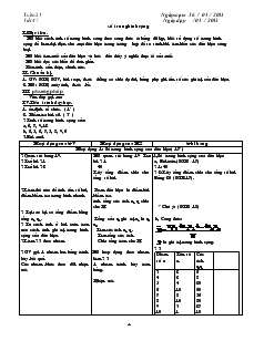 Giáo án Toán 7 - Tiết 47 đến tiết 55