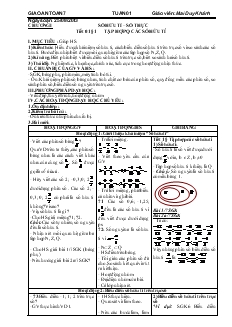 Giáo án toán 7 - Tuần 01