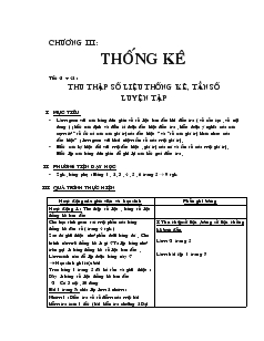 Giáo án Toán học 7 - Đại số - Tiết 41 đến tiết 64