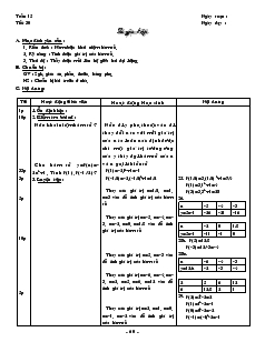 Giáo án Toán học 7 - Tiết 30: Luyện tập