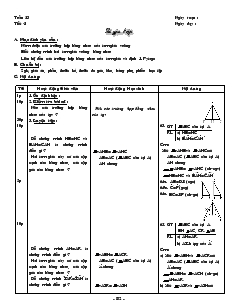 Giáo án Toán học 7 - Tiết 41: Luyện tập