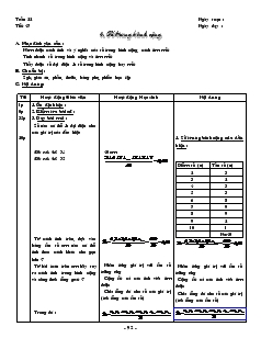 Giáo án Toán học 7 - Tiết 47: Số trung bình cộng