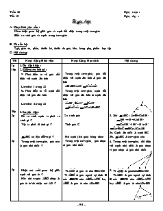 Giáo án Toán học 7 - Tiết 48: Luyện tập