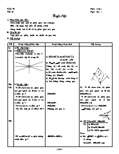 Giáo án Toán học 7 - Tiết 56: Luyện tập