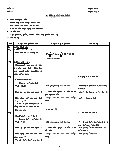 Giáo án Toán học 7 - Tiết 57: Cộng trừ đa thức