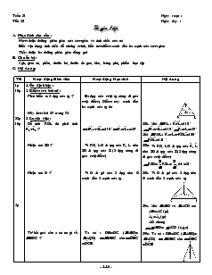 Giáo án Toán học 7 - Tiết 58: Luyện tập