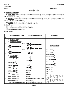 Giáo án Toán học 7 - Tiết 5: Luyện tập