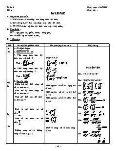 Giáo án Toán học 7 - Tiết 8: Luyện tập