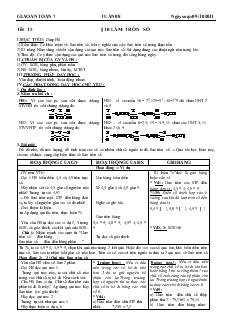 Giáo án Toán học 7 - Tuần 8