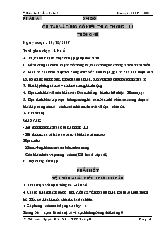 Giáo án tự chọn Toán 7, năm học: 2008 - 2009