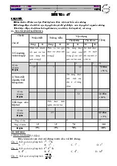 Kiểm tra 45 phút - Toán 7