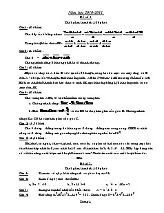 Bộ đề thi học sinh giỏi Toán 7 (Chuẩn)