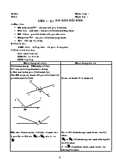 Giáo án Toán 7 (cả năm)