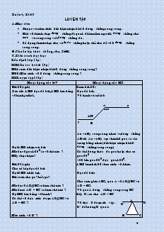 Giáo án Toán 7 - Hình học