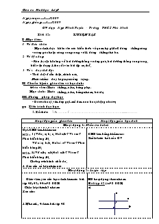 Giáo án Toán 7 - Tiết 12: Luyện tập