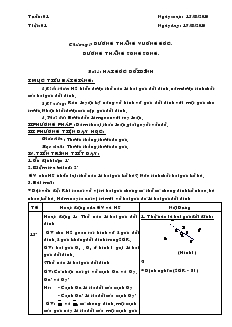 Giáo án Toán 7 - Tiết 1 đến tiết 18