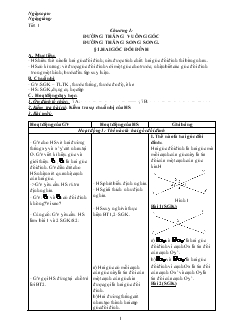 Giáo án Toán 7 - Tiết 1 đến tiết 32