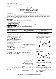 Giáo án Toán 7 - Tiết 1 đến tiết 32