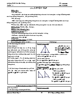 Giáo án Toán 7 - Tiết 41 đến tiết 44