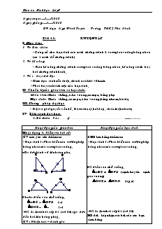 Giáo án Toán 7 - Tiết 41: Luyện tập