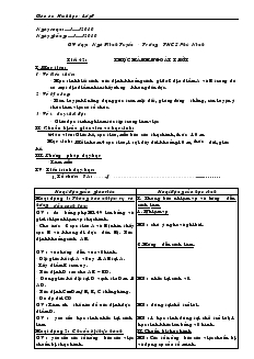 Giáo án Toán 7 - Tiết 42: Thực hành ngoài trời