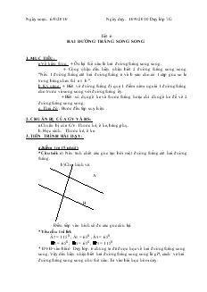 Giáo án Toán 7 - Tiết 6 đến tiết 70