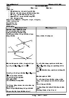 Giáo án Toán 7 - Tuần 1 đến tuần 34