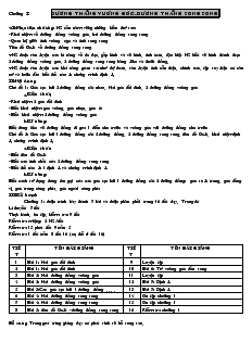 Giáo án Toán học 7 - Chương I: Đường thẳng vuông góc - Đường thẳng song song