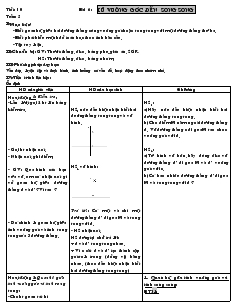 Giáo án Toán học 7 - Tiết: 10 - Bài 6: Từ vuông góc đến song song