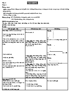 Giáo án Toán học 7 - Tiết 11: Luyện tập
