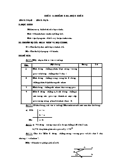 Giáo án Toán học 7 - Tiết 16 đến tiết 29