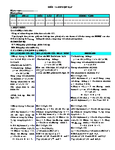 Giáo án Toán học 7 - Tiết 26: Luyện tập