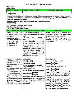 Giáo án Toán học 7 - Tiết 44: Ôn tập chương III
