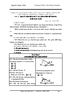 Giáo án Toán học 7 - Tiết 47 đến tiết 56