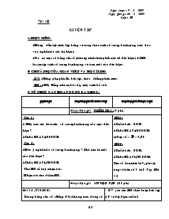 Giáo án Toán học 7 - Tiết 48: Luyện tập