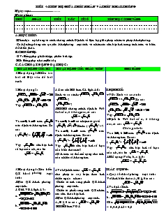 Giáo án Toán học 7 - Tiết 4: Liên hệ giữa phép nhân và phép khai phương