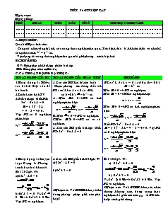 Giáo án Toán học 7 - Tiết 56: Luyện tập