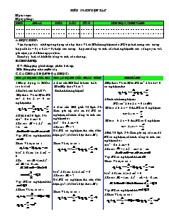 Giáo án Toán học 7 - Tiết 58: Luyện tập