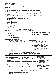 Giáo án Toán học 7 - Tiết 5: Luyện tập