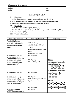 Giáo án Toán học 7 - Tiết 5: Luyện tập